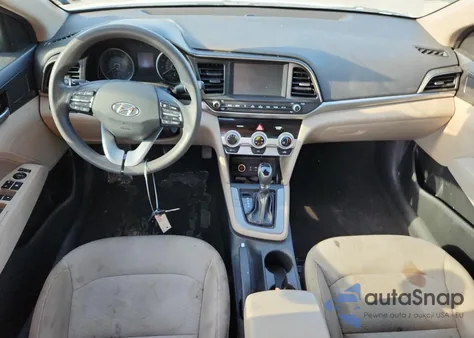 2019 Hyundai Elantra Sel z USA, uszkodzony, nr VIN 5NPD84LFXKH402213